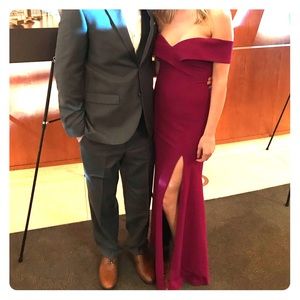 Gorgeous Off the Shoulder Long Gown